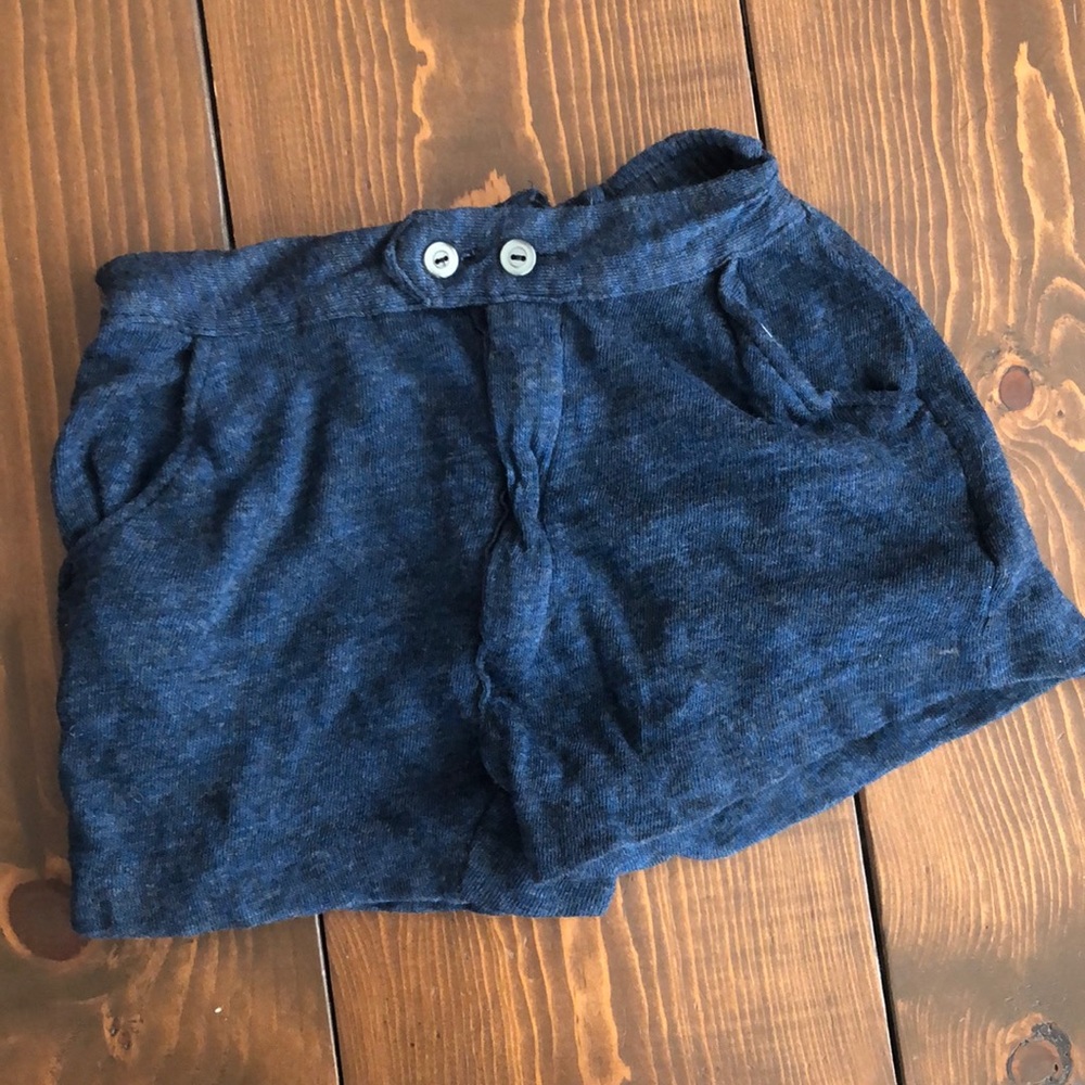 Vintage blue boys girls shorts